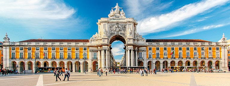 Praca do Comercio in Lisbon, Portugal